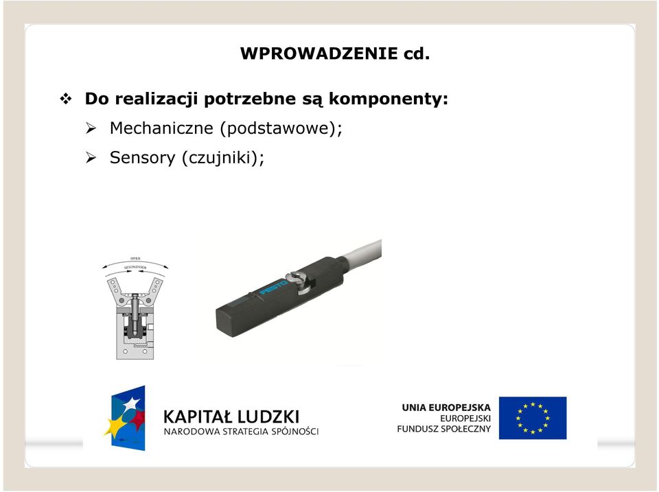 są komponenty: