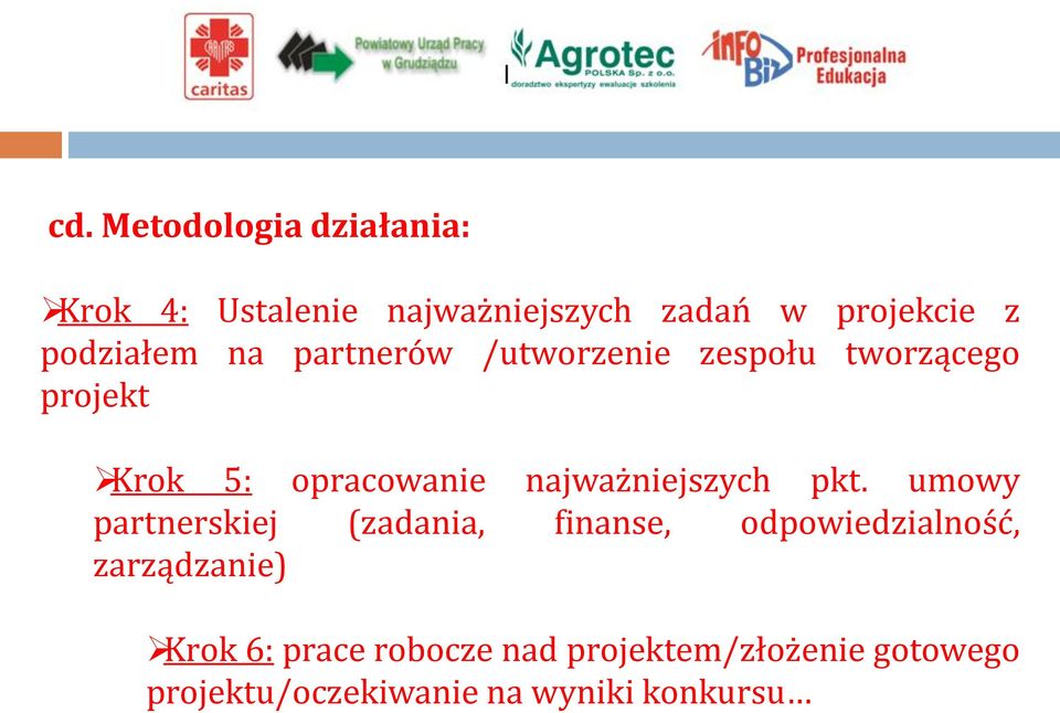 najważniejszych pkt.