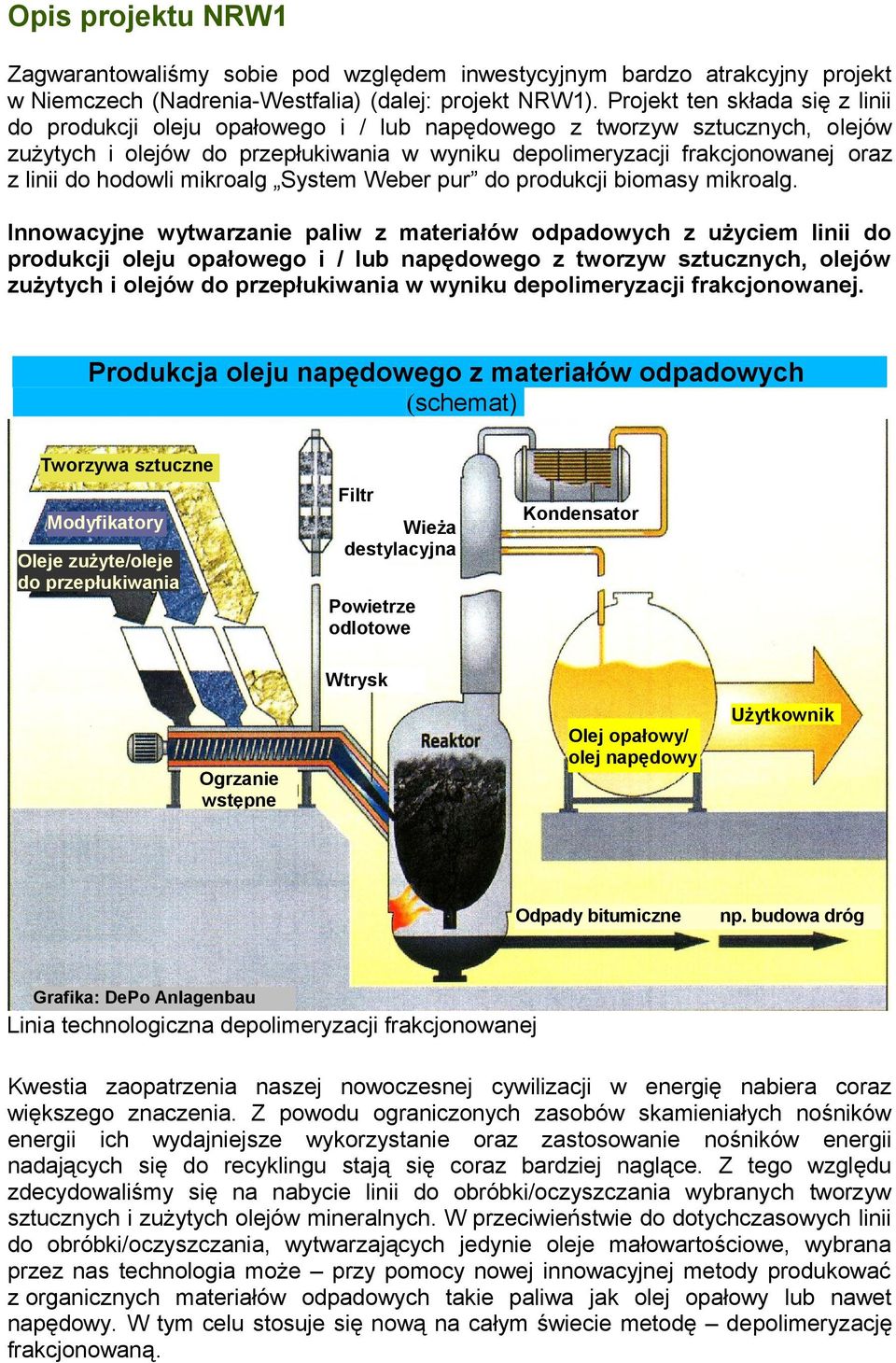 hodowli mikroalg System Weber pur do produkcji biomasy mikroalg.