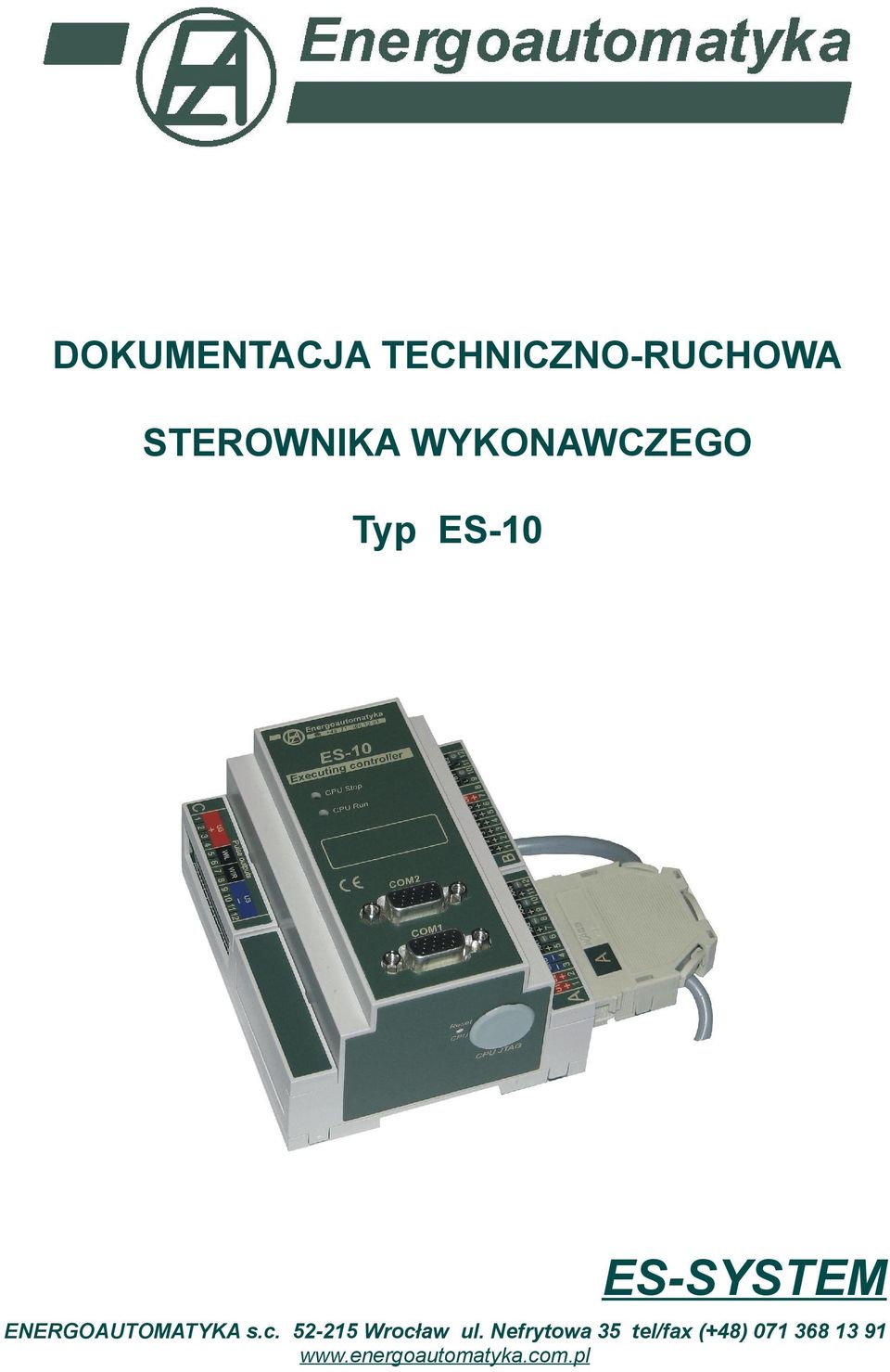 ENERGOAUTOMATYKA s.c. 52-215 Wrocław ul.