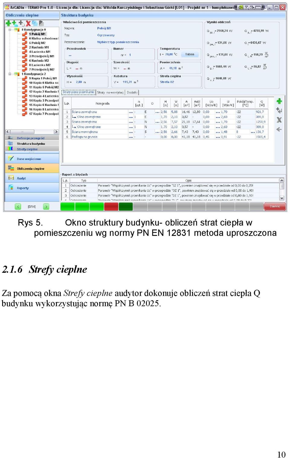 pomieszczeniu wg normy PN EN 12