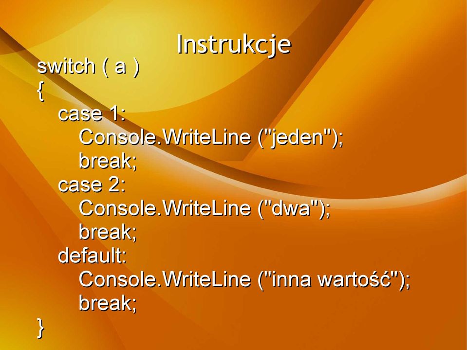 Console.