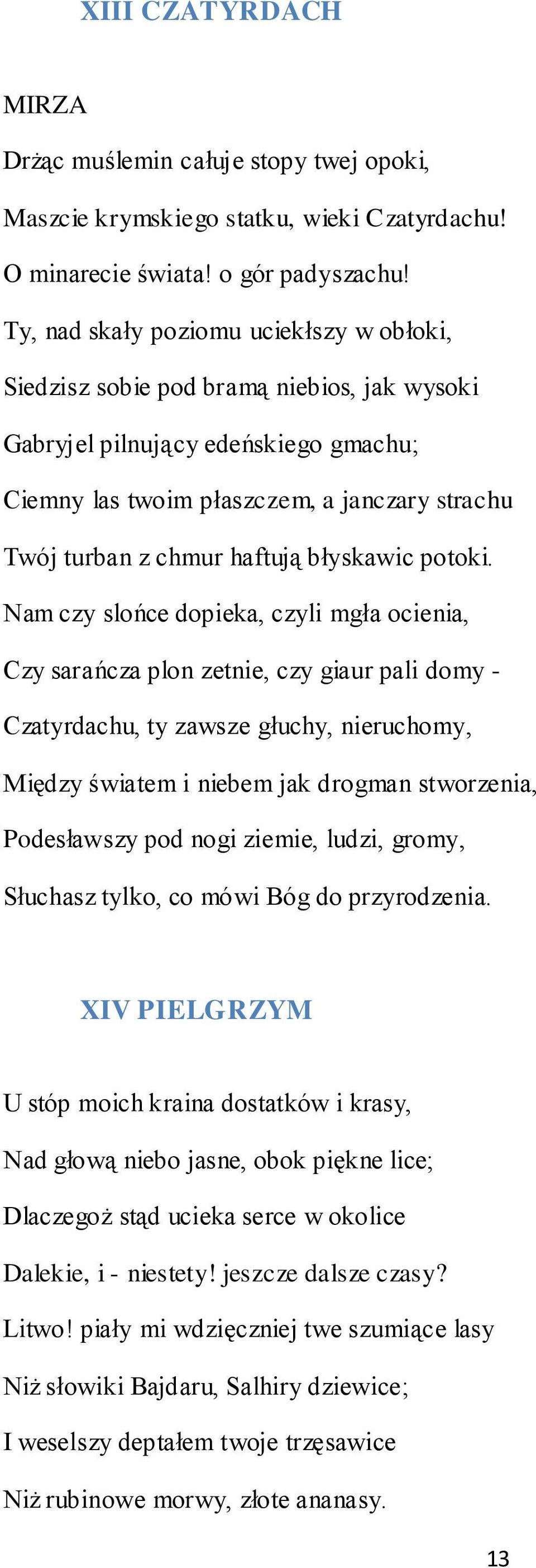 błyskawic potoki.