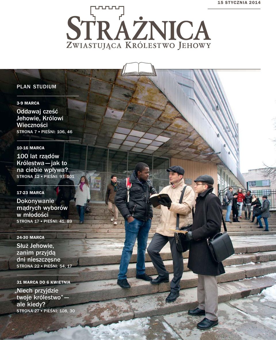 STRONA 12 PIE SNI: 97, 101 17-23 MARCA Dokonywanie mądrych wybor ow w młodo sci STRONA 17 PIE SNI: 41, 89 24-30