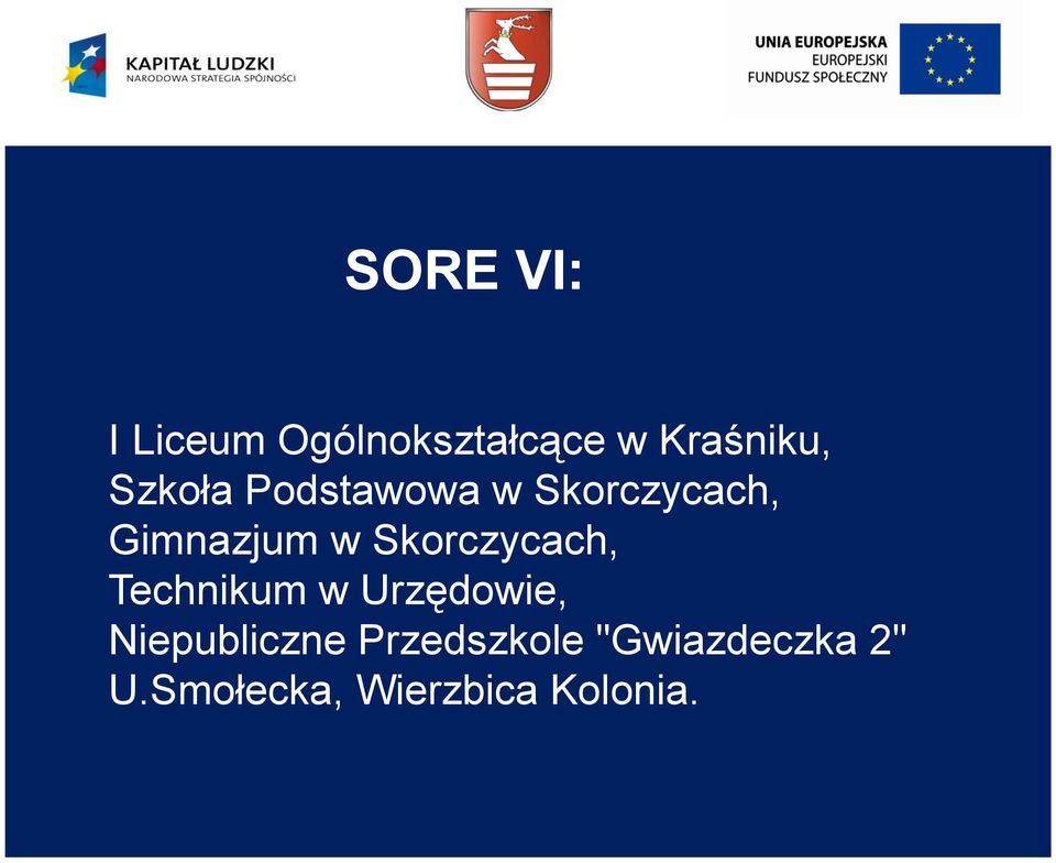 Skorczycach, Technikum w Urzędowie, Niepubliczne