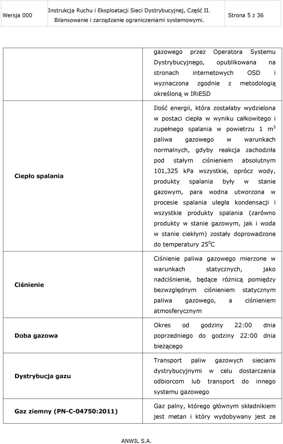 normalnych, gdyby reakcja zachodziła pod stałym ciśnieniem absolutnym 101,325 kpa wszystkie, oprócz wody, produkty spalania były w stanie gazowym, para wodna utworzona w procesie spalania uległa