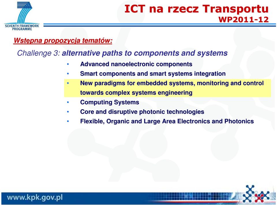 New paradigms for embedded systems, monitoring and control towards complex systems engineering Computing
