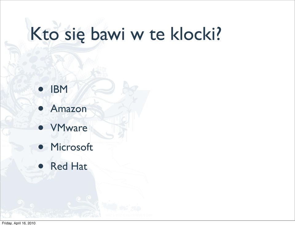 IBM Amazon