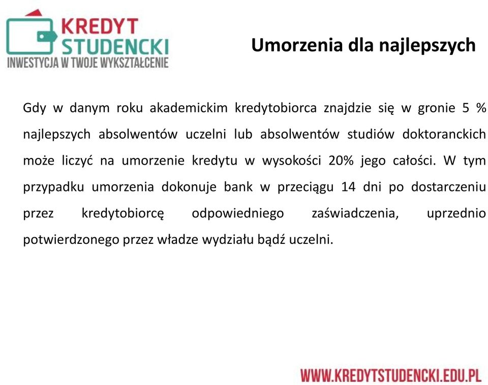 w wysokości 20% jego całości.