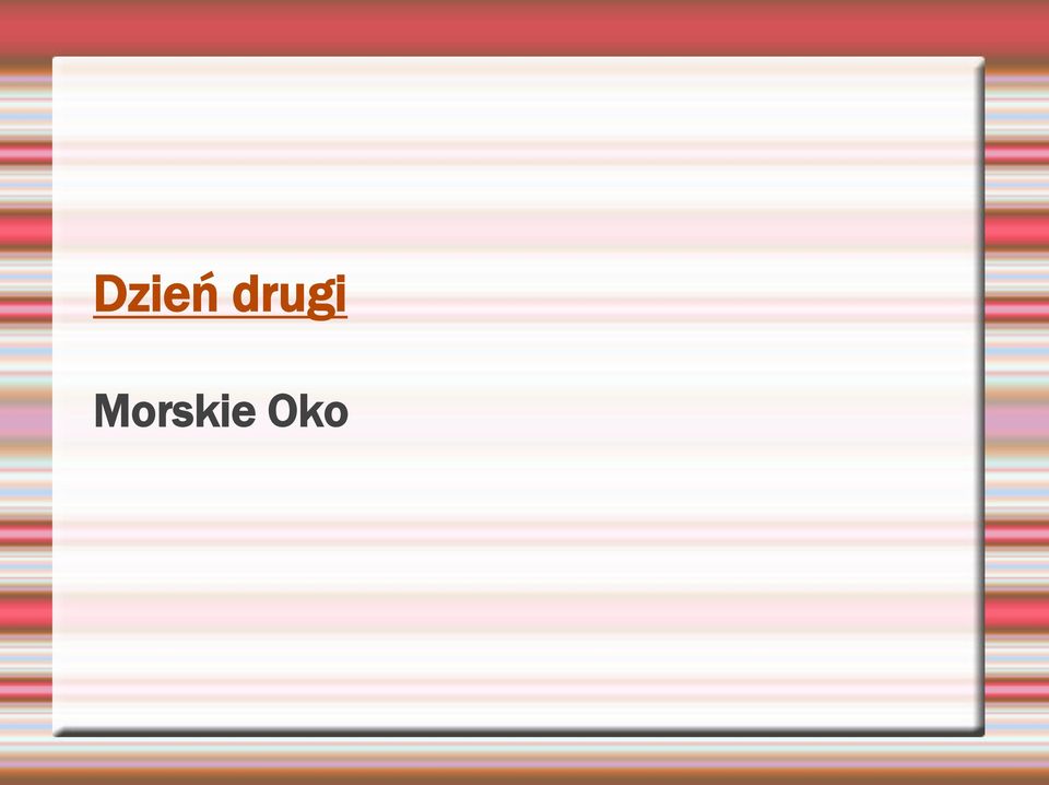 Morskie