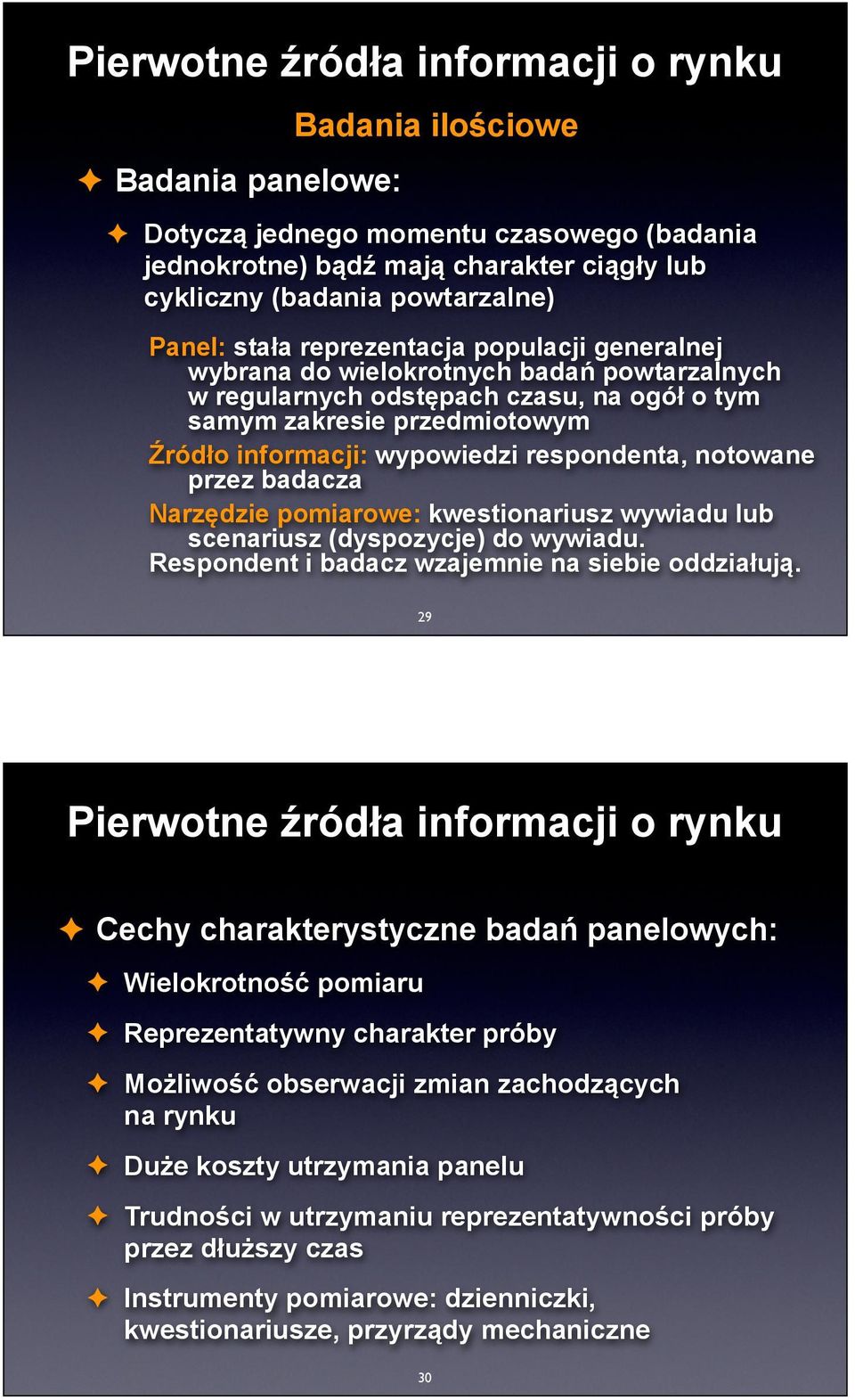 Narzędzie pomiarowe: kwestionariusz wywiadu lub scenariusz (dyspozycje) do wywiadu. Respondent i badacz wzajemnie na siebie oddziałują.