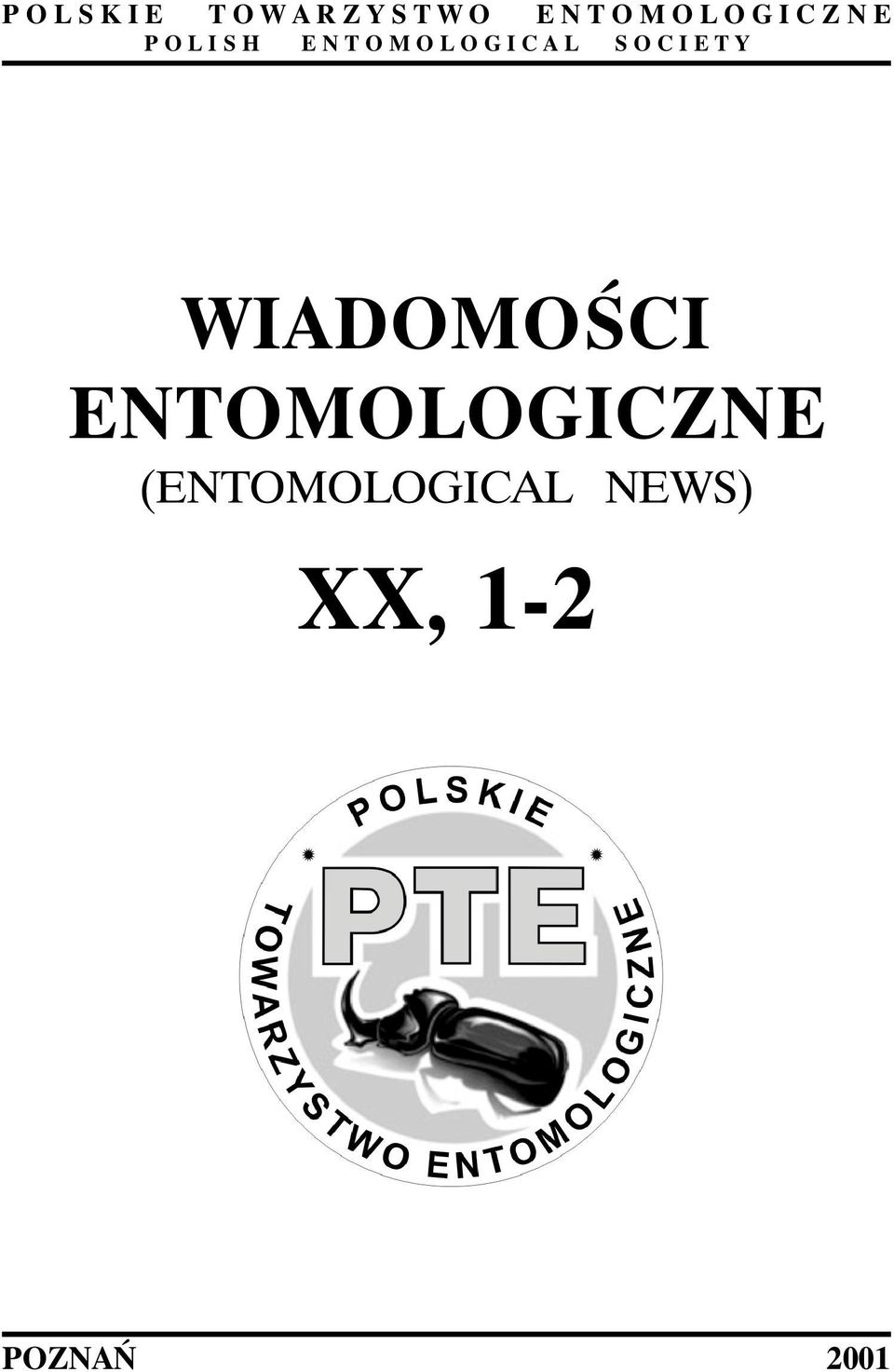 G I C A L S O C I E T Y WIADOMOŚCI