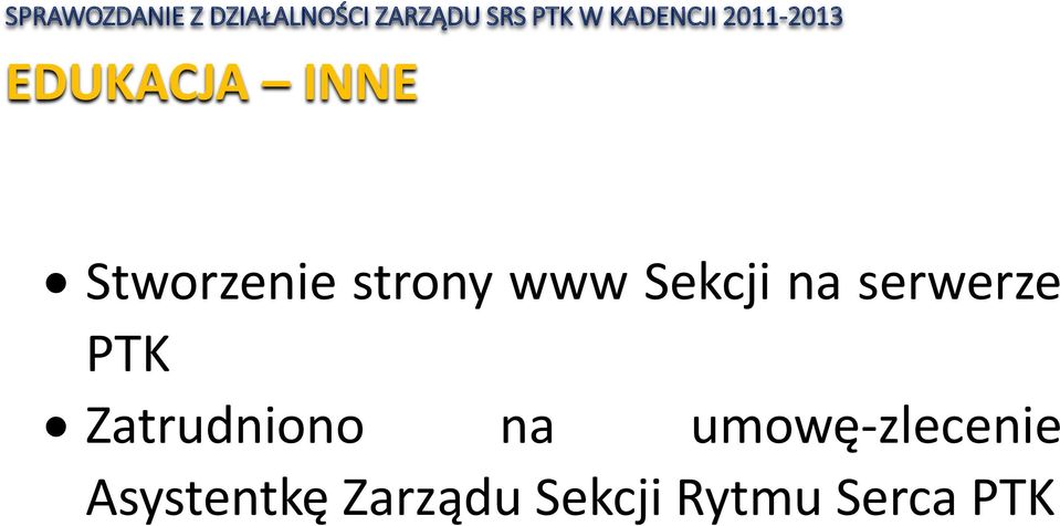 Zatrudniono na umowę-zlecenie