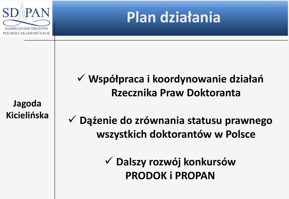 zrównania statusu prawnego wszystkich