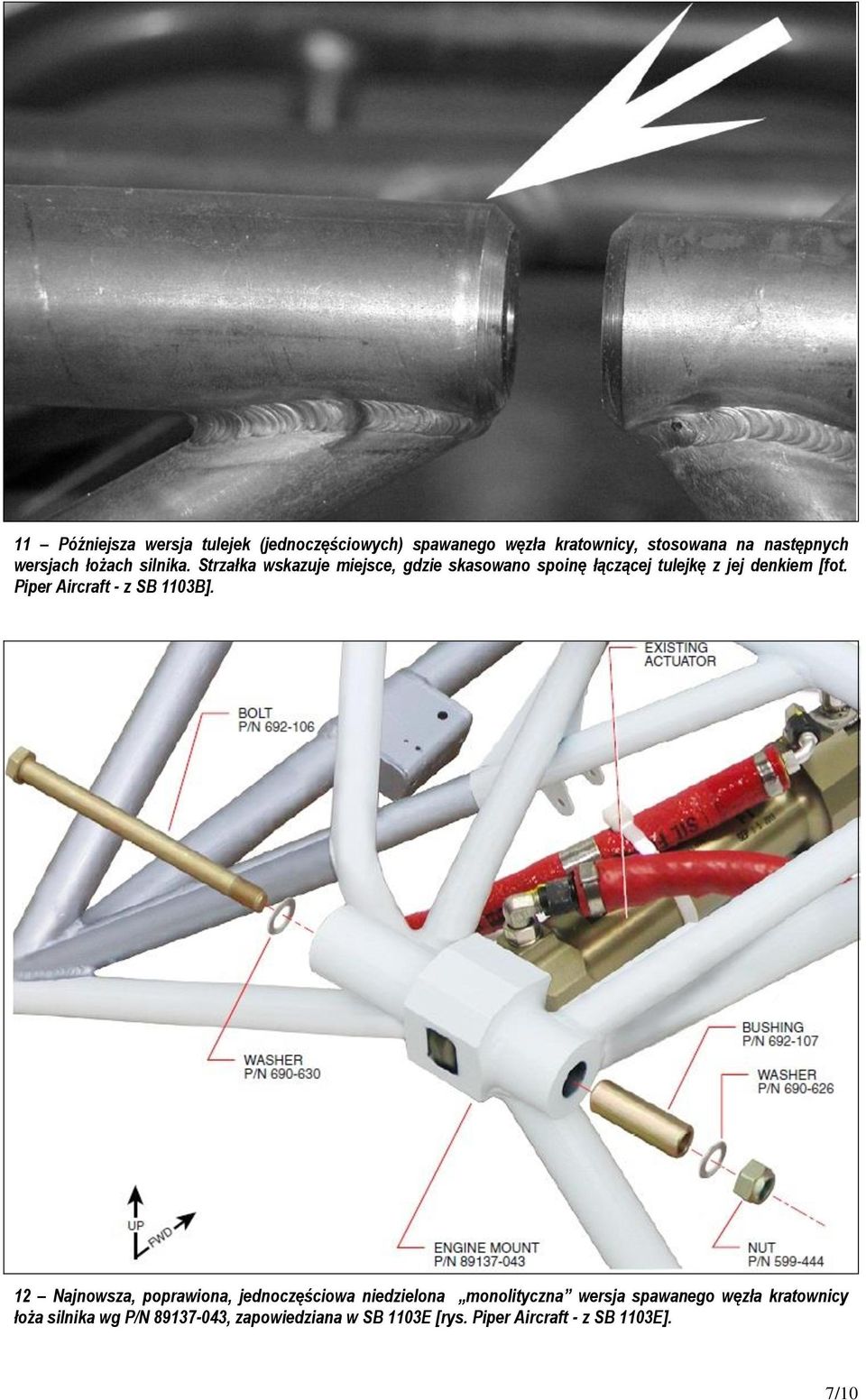 Piper Aircraft - z SB 1103B].