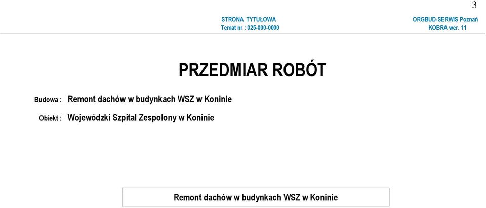 Wojewódzki Szpital