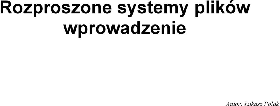 wprowadzenie