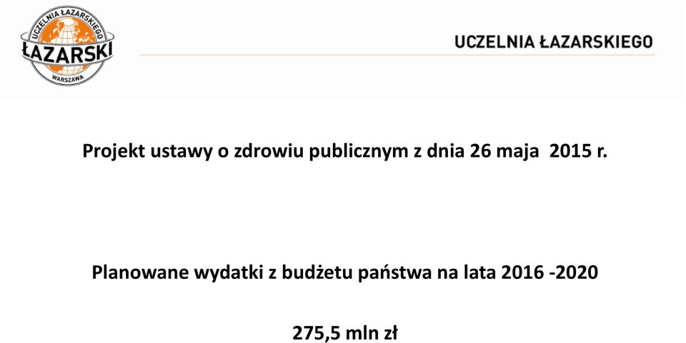 budżetu państwa