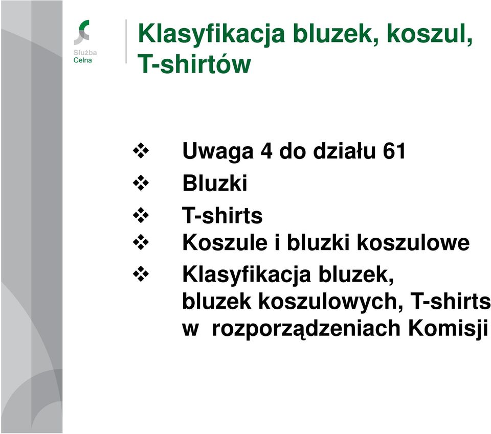 bluzki koszulowe Klasyfikacja bluzek, bluzek