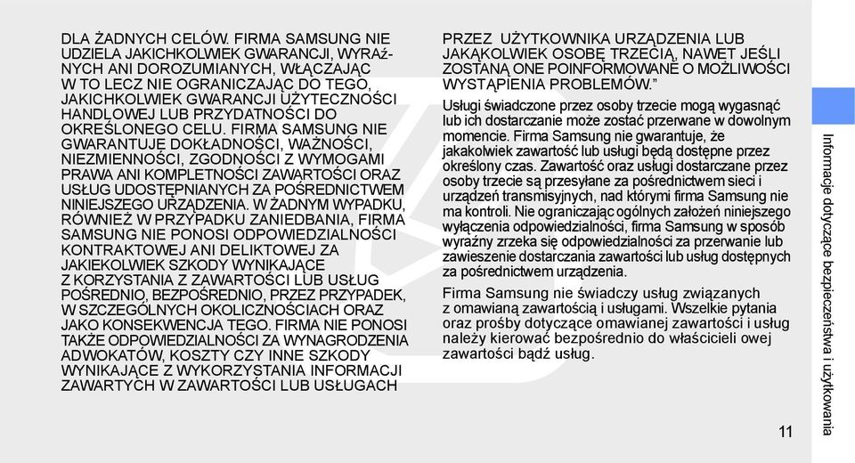OKREŚLONEGO CELU.