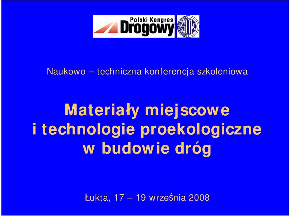 technologie proekologiczne w