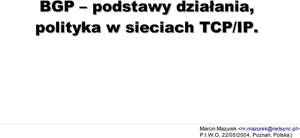 polityka w