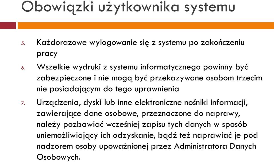 tego uprawnienia 7.