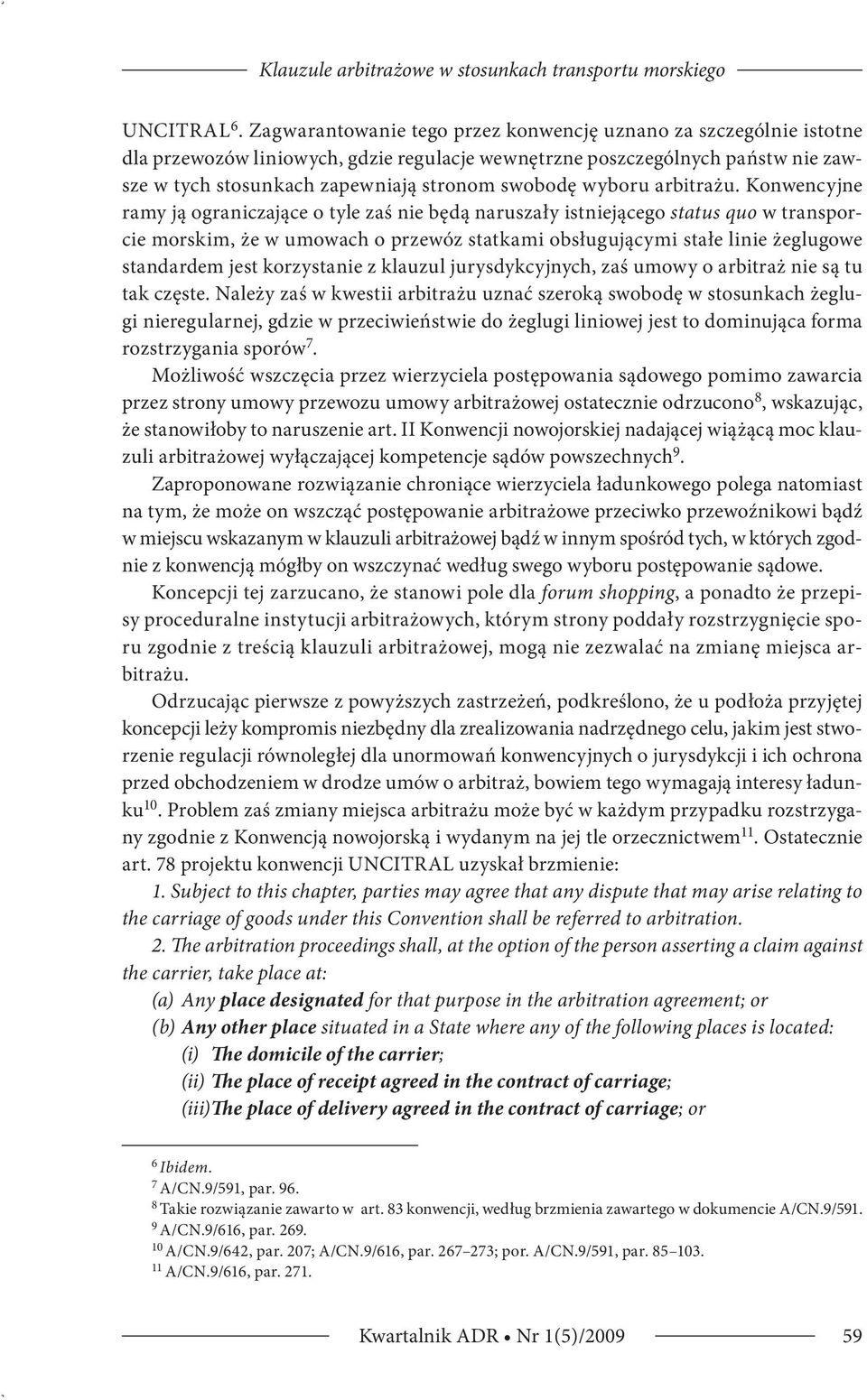 wyboru arbitrażu.