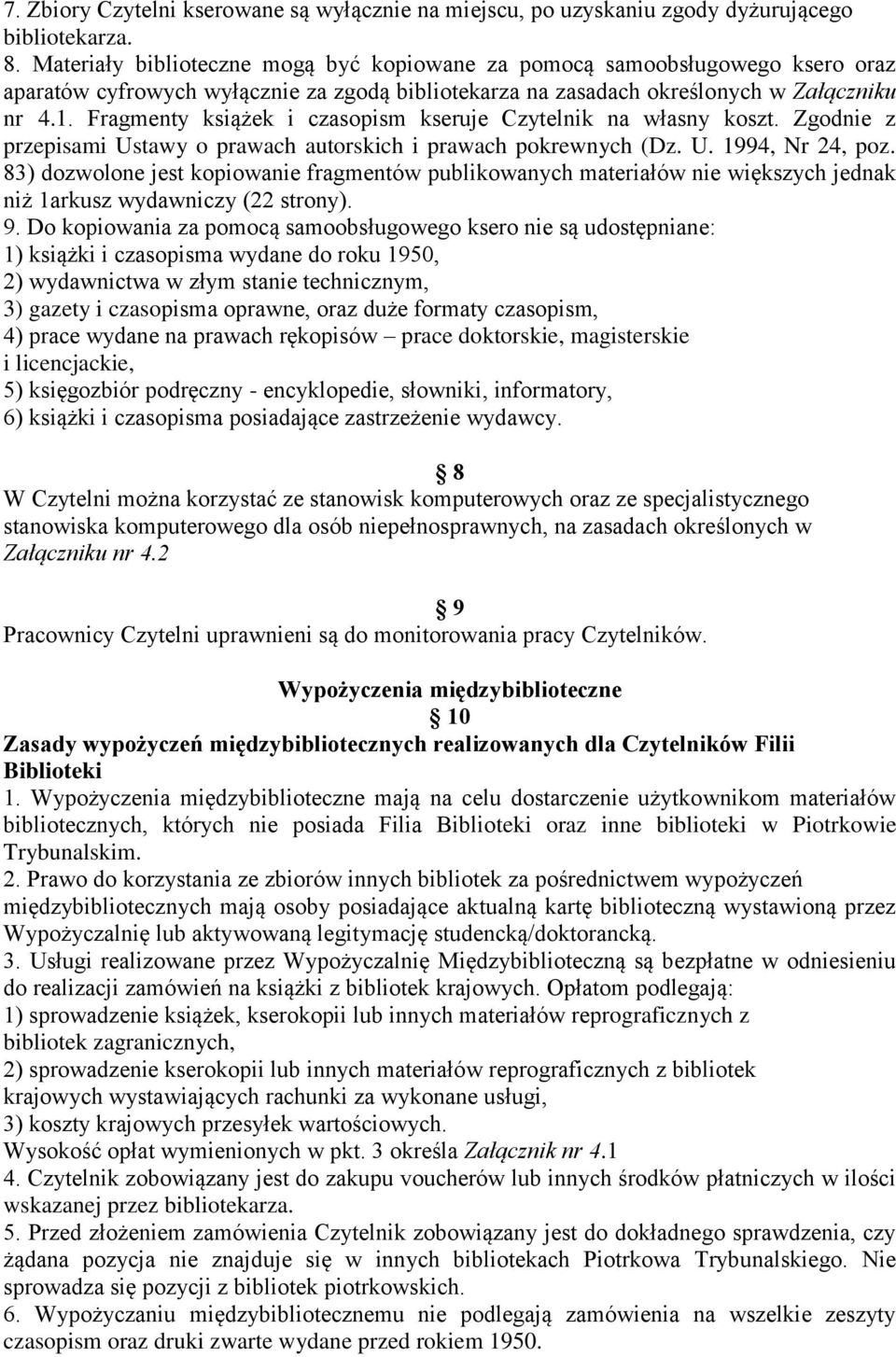 Fragmenty książek i czasopism kseruje Czytelnik na własny koszt. Zgodnie z przepisami Ustawy o prawach autorskich i prawach pokrewnych (Dz. U. 1994, Nr 24, poz.