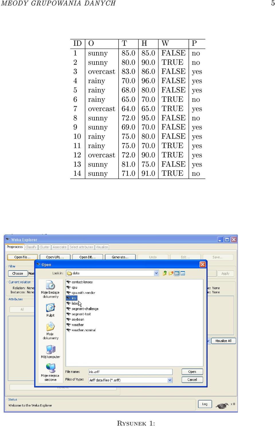 0 65.0 TRUE yes 8 sunny 72.0 95.0 FALSE no 9 sunny 69.0 70.0 FALSE yes 10 rainy 75.0 80.