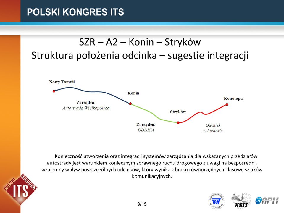 jest warunkiem koniecznym sprawnego ruchu drogowego z uwagi na bezpośredni, wzajemny