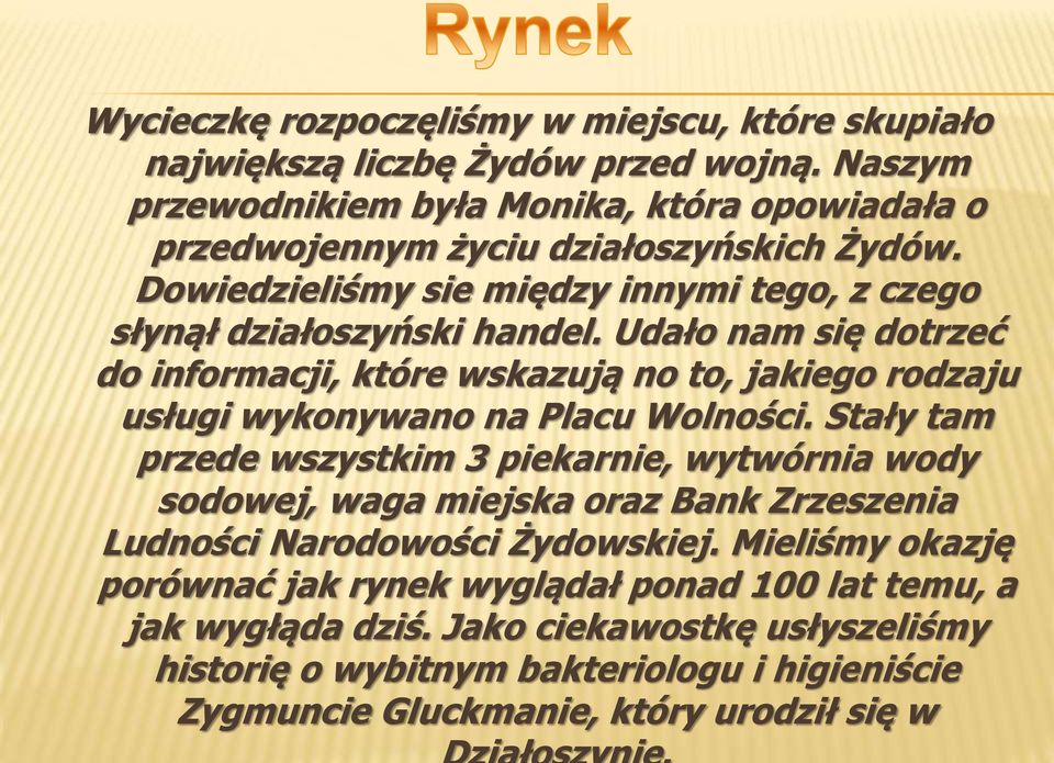 Udało nam się dotrzeć do informacji, które wskazują no to, jakiego rodzaju usługi wykonywano na Placu Wolności.