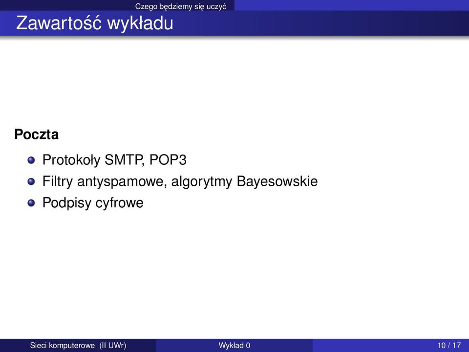 algorytmy Bayesowskie Podpisy