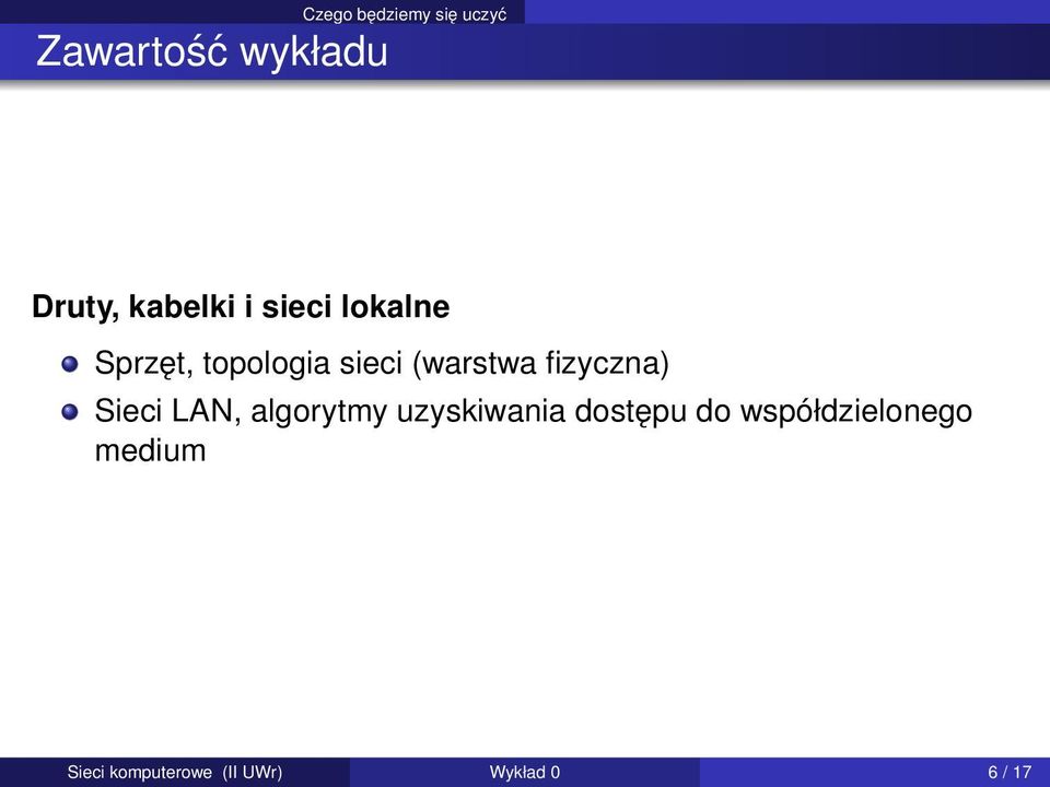 LAN, algorytmy uzyskiwania dostępu do