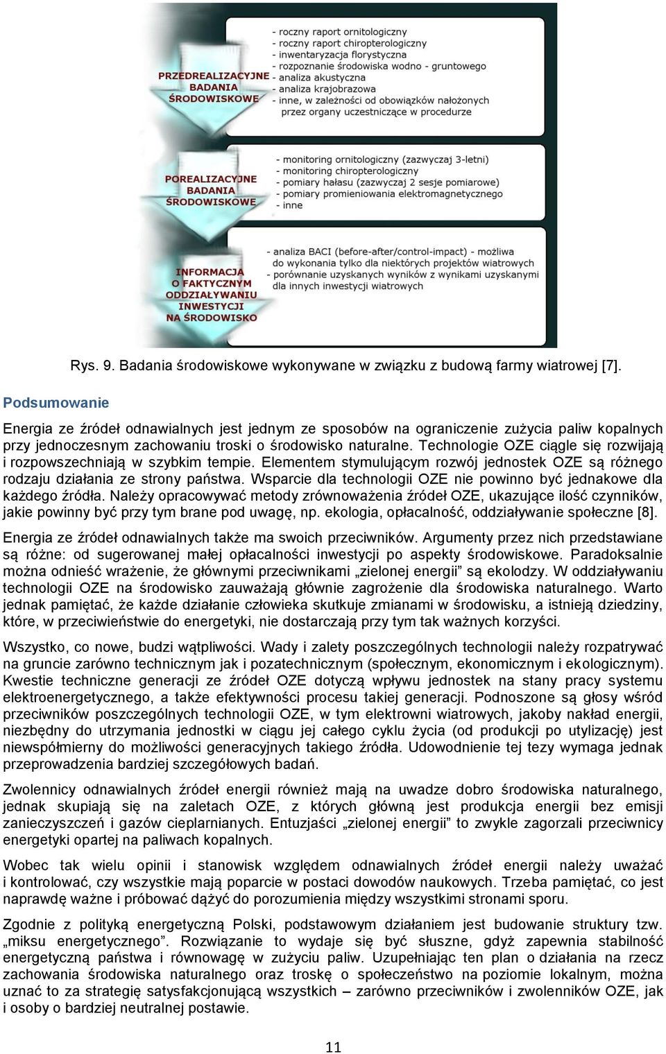 Technologie OZE ciągle się rozwijają i rozpowszechniają w szybkim tempie. Elementem stymulującym rozwój jednostek OZE są różnego rodzaju działania ze strony państwa.