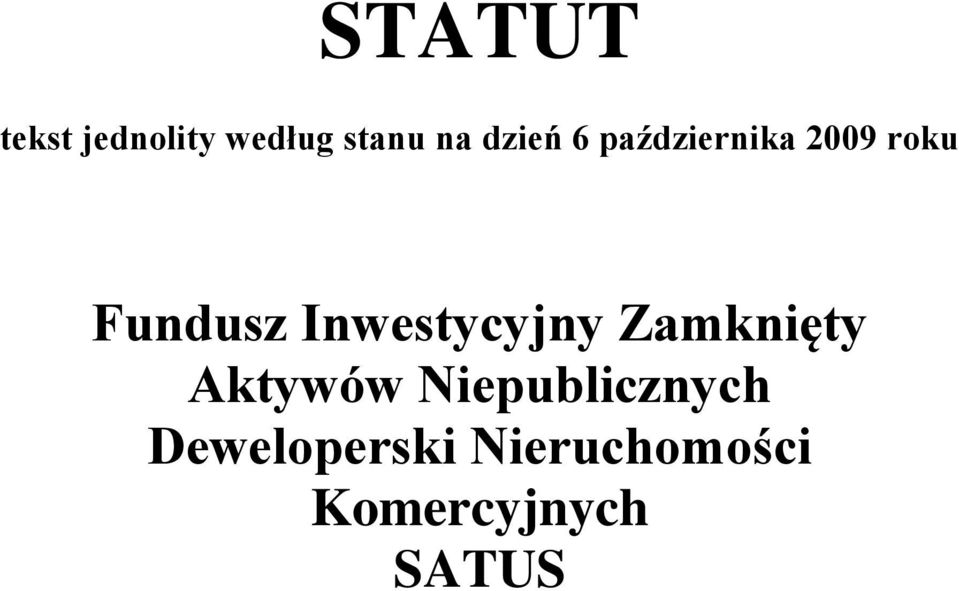 Inwestycyjny Zamknięty Aktywów