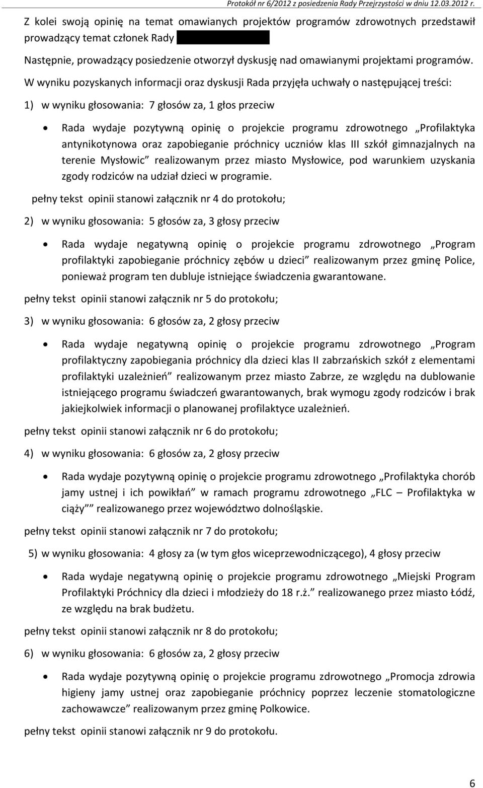 programów.