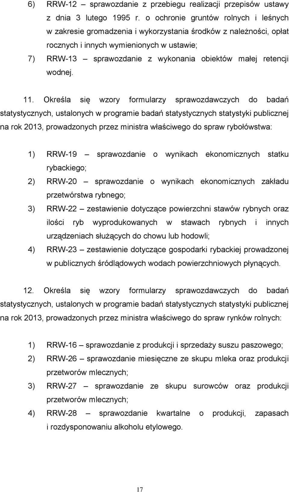 retencji wodnej. 11.