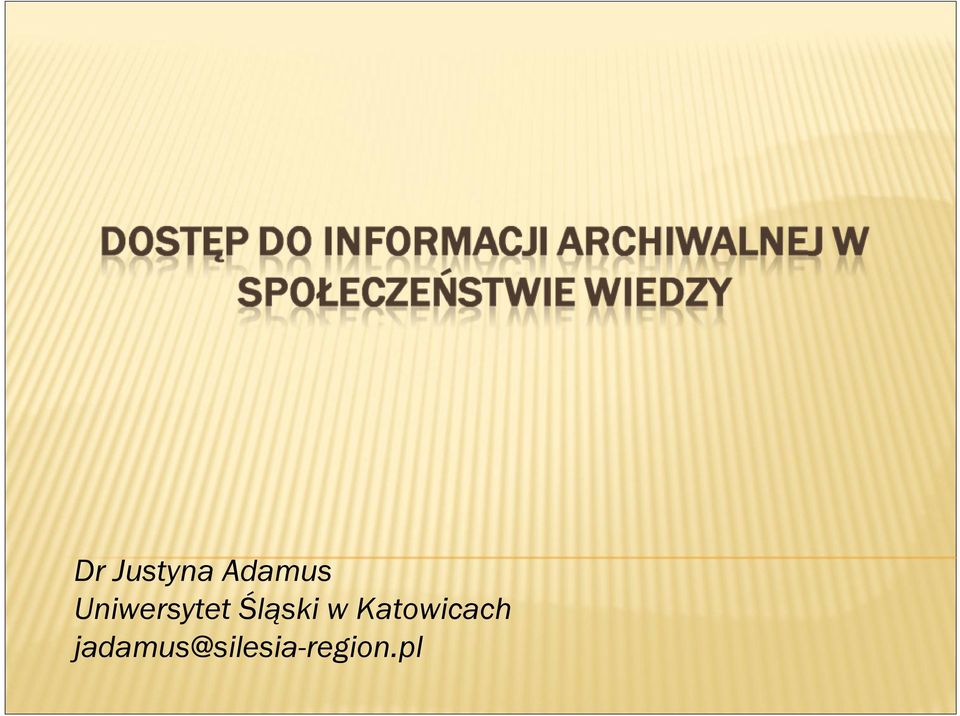 w Katowicach