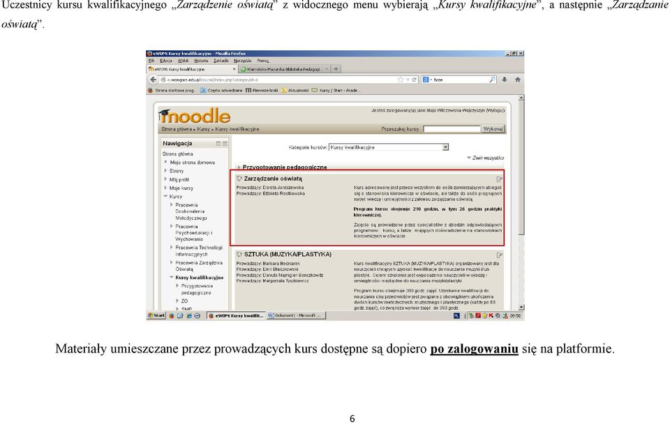 Zarządzanie oświatą.