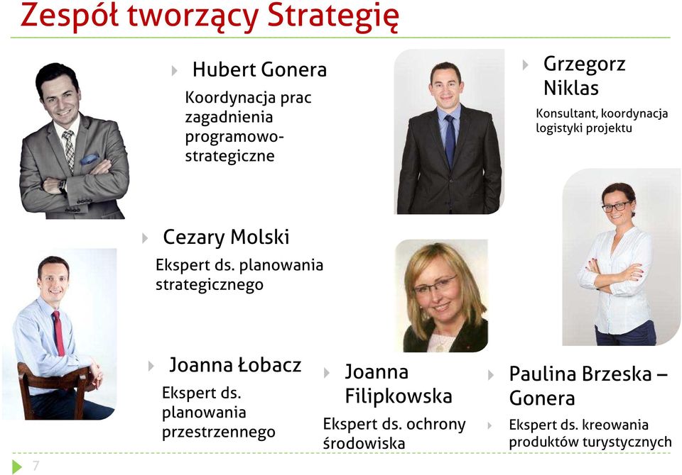 planowania strategicznego 7 Joanna Łobacz Ekspert ds.