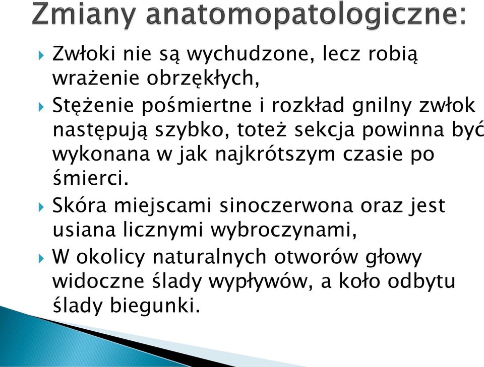 czasie po śmierci.