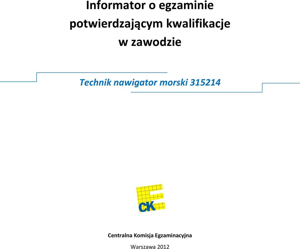 Technik nawigator morski