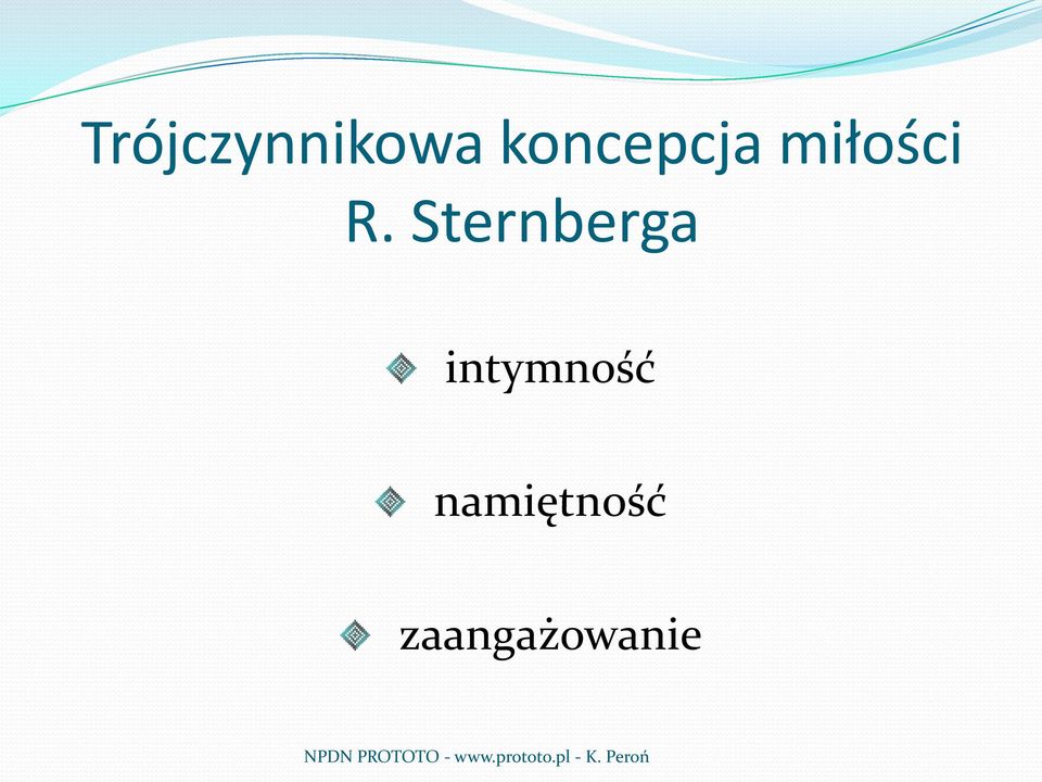 Sternberga intymność