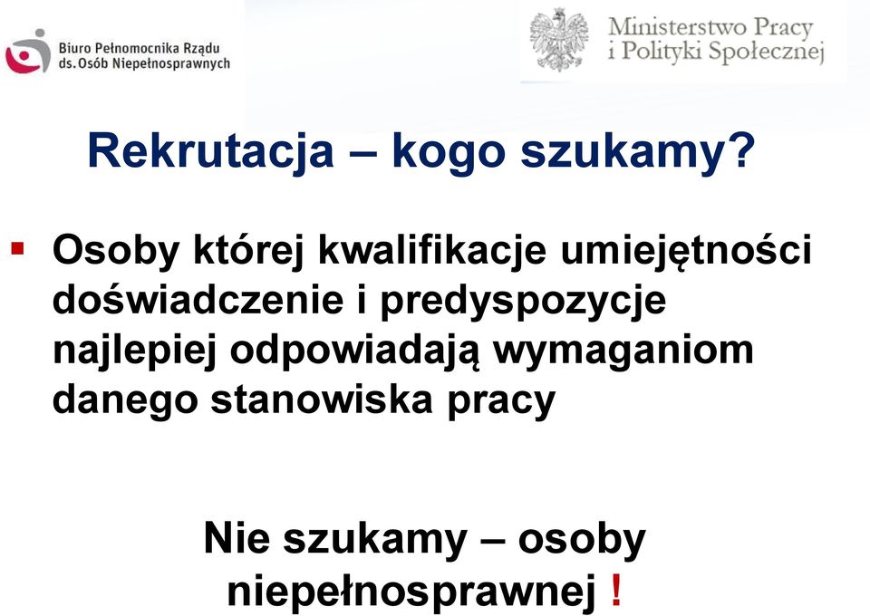 doświadczenie i predyspozycje najlepiej