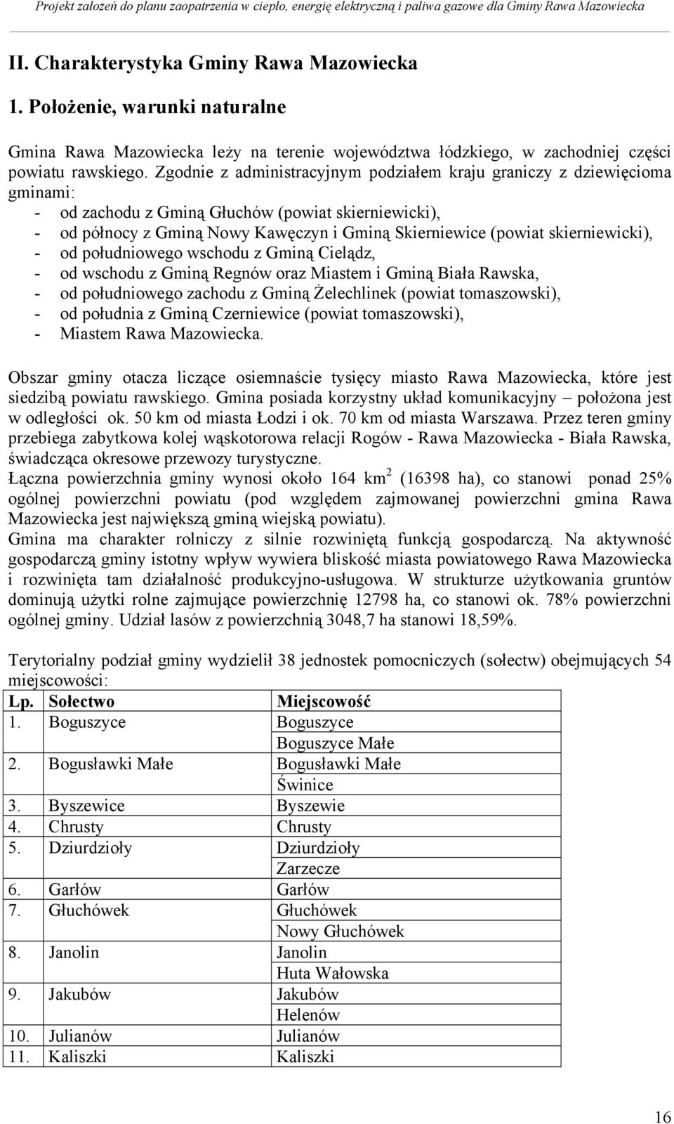 skierniewicki), - od południowego wschodu z Gminą Cielądz, - od wschodu z Gminą Regnów oraz Miastem i Gminą Biała Rawska, - od południowego zachodu z Gminą Żelechlinek (powiat tomaszowski), - od