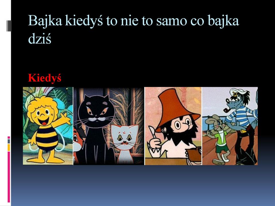 nie to samo