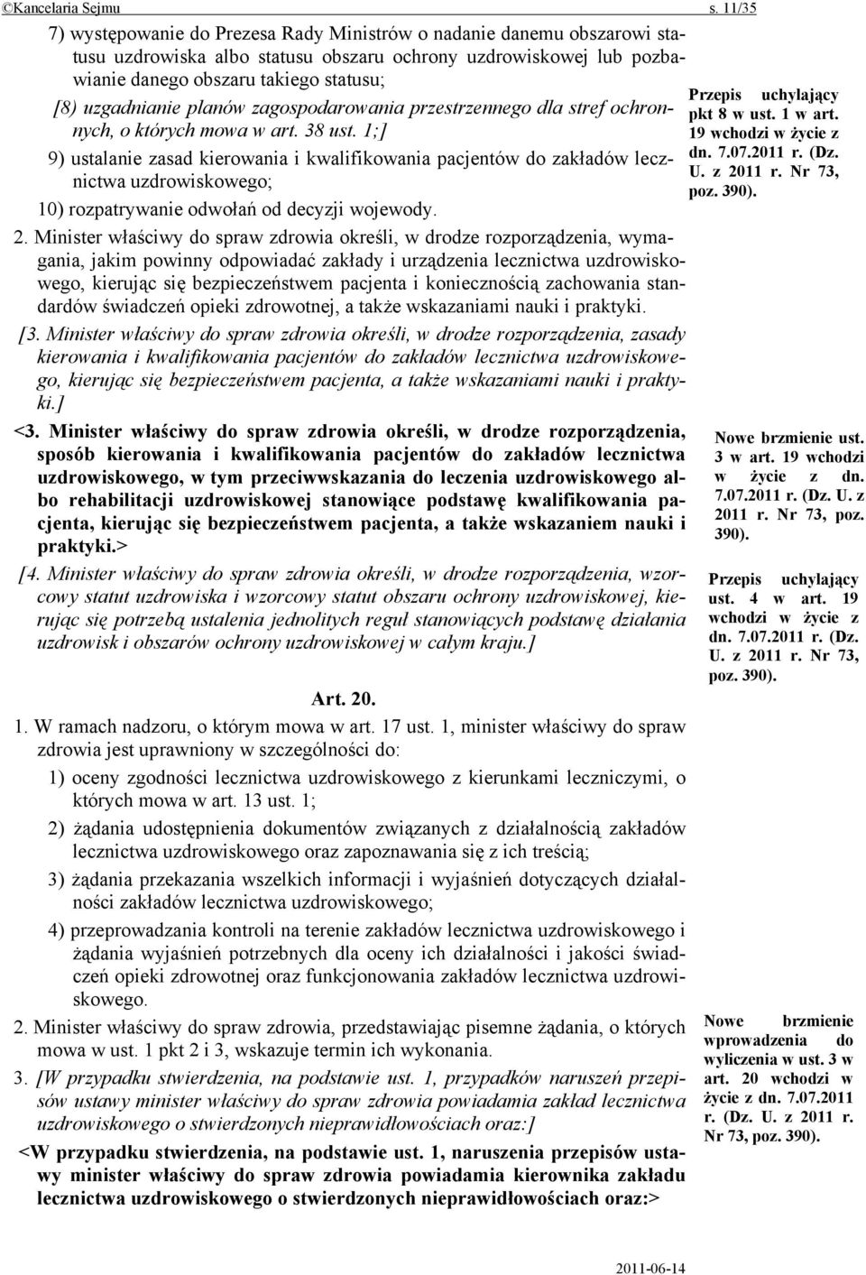 uzgadnianie planów zagospodarowania przestrzennego dla stref ochronnych, o których mowa w art. 38 ust.