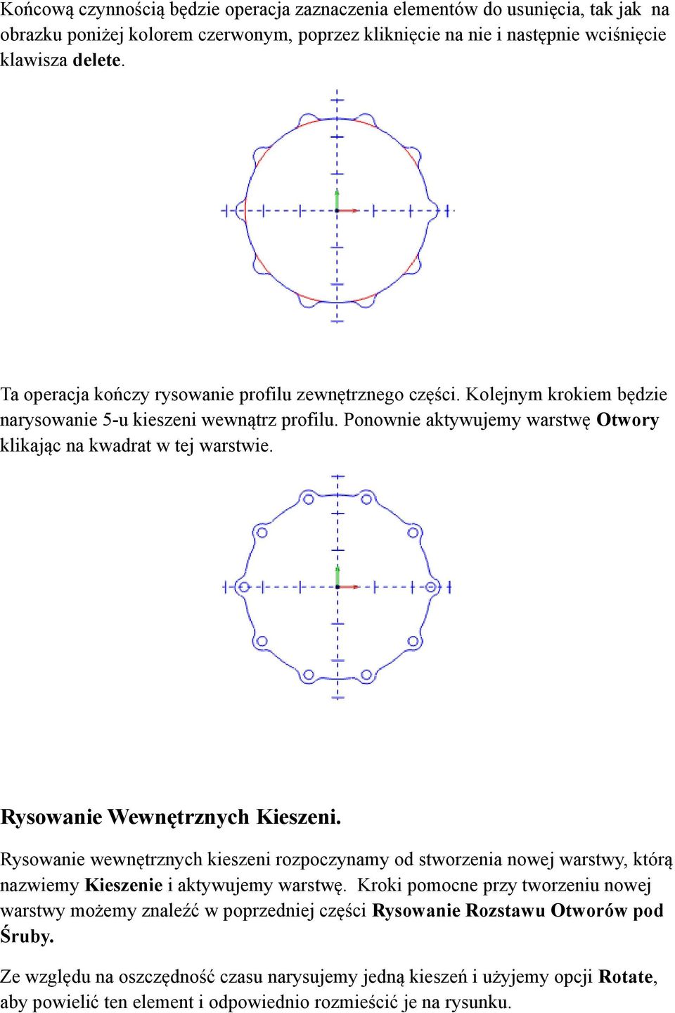 Rysowanie Wewnętrznych Kieszeni. Rysowanie wewnętrznych kieszeni rozpoczynamy od stworzenia nowej warstwy, którą nazwiemy Kieszenie i aktywujemy warstwę.