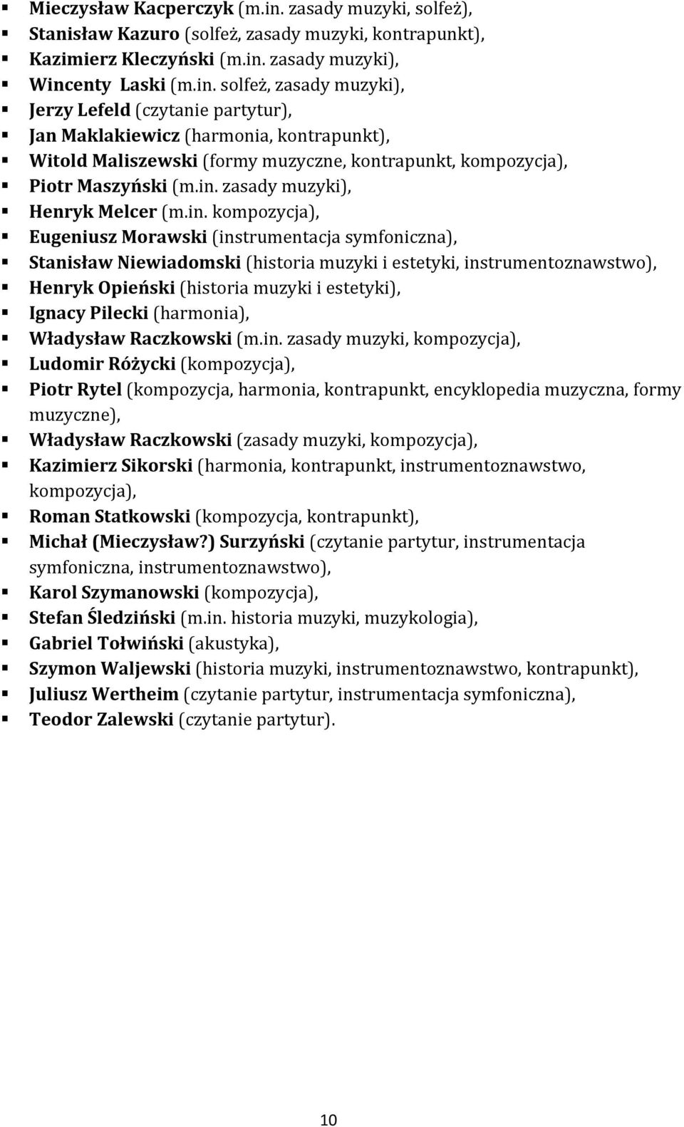 zasady muzyki), Winc